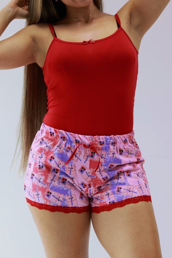 pijama de short pandita
