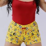 Pijama de short Bob esponja