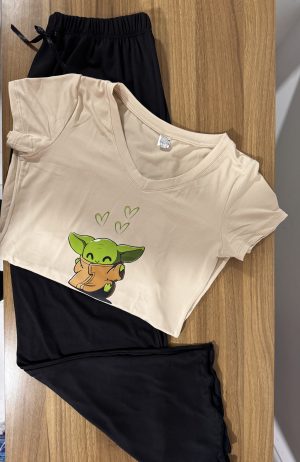 pijama de pantalon caricatura