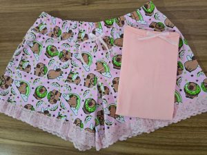 Pijama de short Castor