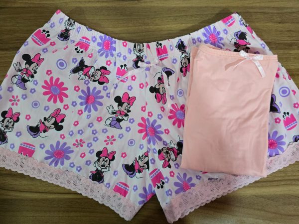 Pijama de short para mujer de minnie