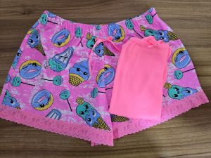 Pijama de short dibujos